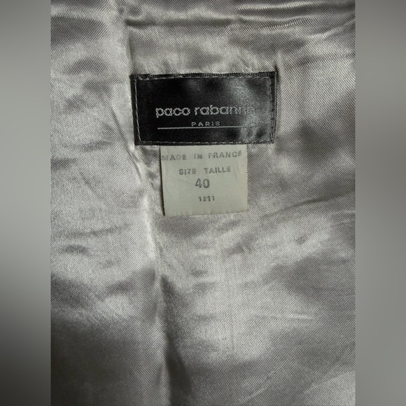 Pack Rabanne silver skirt - Picture 2 of 5